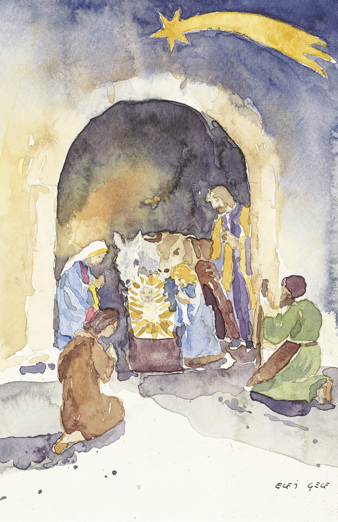 Anbetung, Elfi Gelf – Bild 1