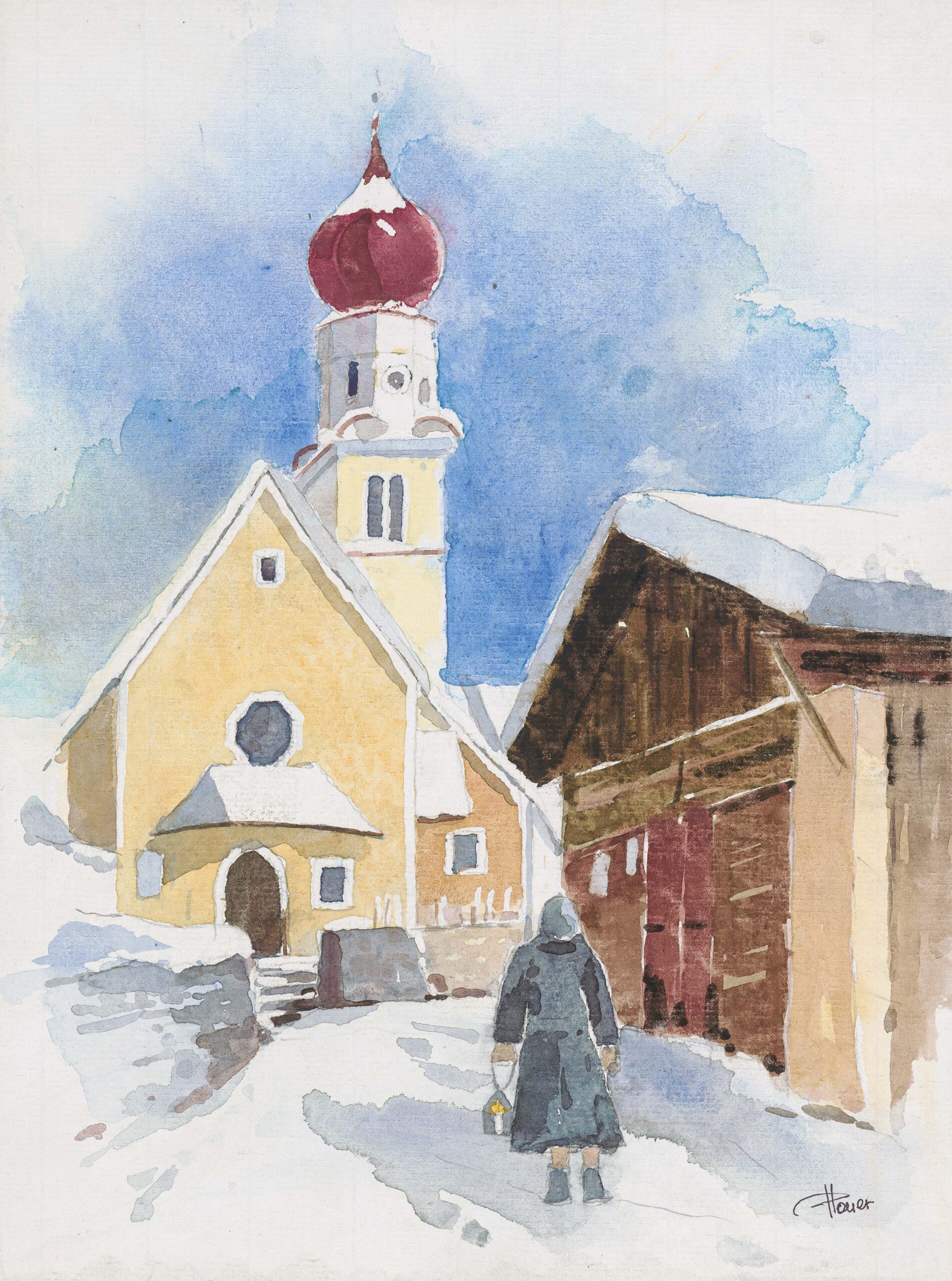 St. Nikolauskirche in Untertelfes bei Sterzing